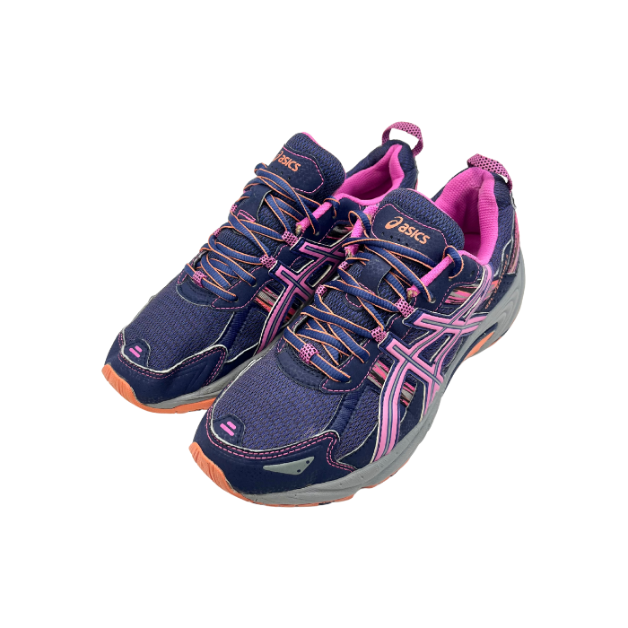 کتونی اسیکس Gel Venture 5 بنفش استوک سایز 42 - نمای سه رخ2